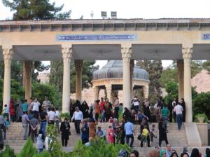 Crowds at the Tomb of Hafez, Shiraz