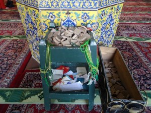 Shi'a prayer tablets made from the mud of Kerbala