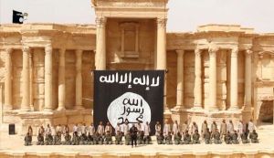 ISIS prepares for beheadings in Palmyra's theatre May 2015 