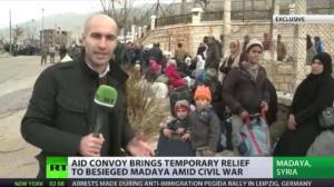Russian TV in Madaya
