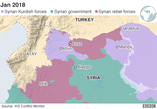 Syria control map source IHS Conflict Monitor