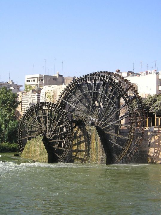 Hama watewheels (Attribution Heretiq, 2005)