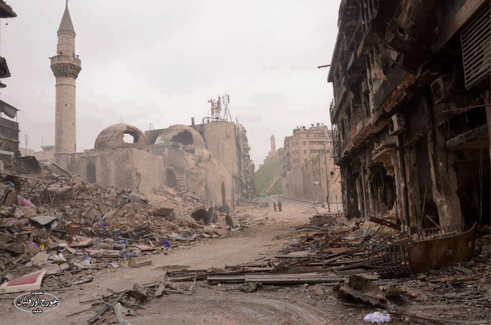 aleppo city centre 25 april 2014